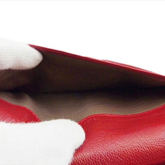 BVLGARI Wallet Doppiotondo Leather Authentic USED - Picture 9 of 11